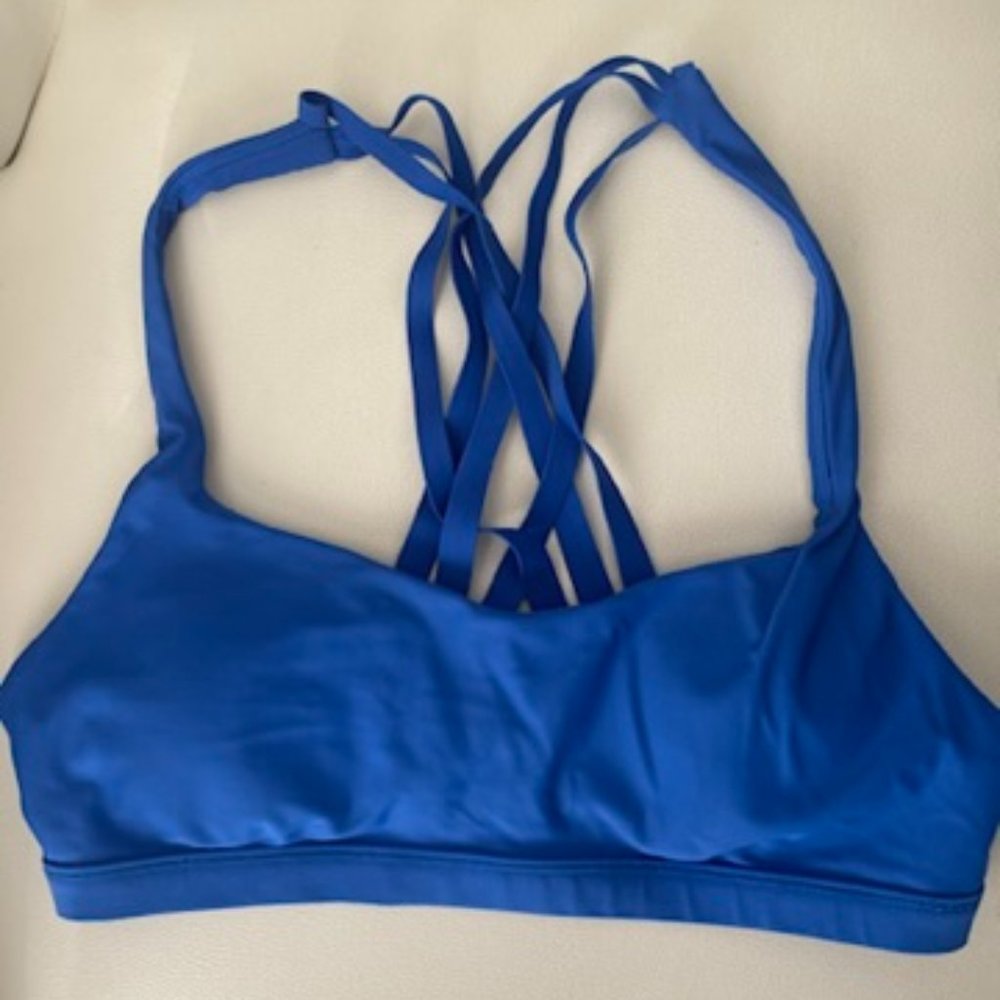 LULUEMON Blue Sports Bra